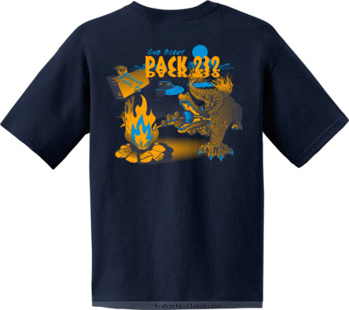 Fellowship CUB SCOUT Cub Scout Fellowship Orange 
Park, FL Oakleaf Christian PACK 232 Pack 232 T-shirt Design OCF Pack 232