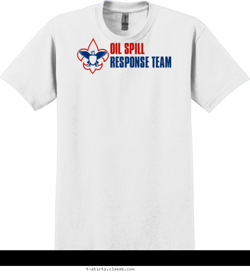 RESPONSE TEAM OIL SPILL T-shirt Design 