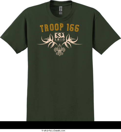 Troop 166 Fort Lee, VA Outdoor Code:
As an American i will do my best to be clean in my outdoor manners.
Be careful with fire.
Be considerate in the outdoors and be conservation minded. T-shirt Design 