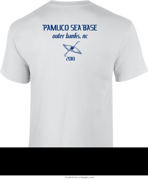 outer banks, nc PAMLICO SEA BASE 2010 Franklin, TN BSA Troop 137  T-shirt Design 