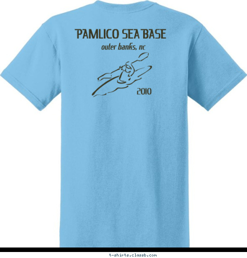 outer banks, nc PAMLICO SEA BASE 2010 Franklin, TN BSA Troop 137  T-shirt Design 