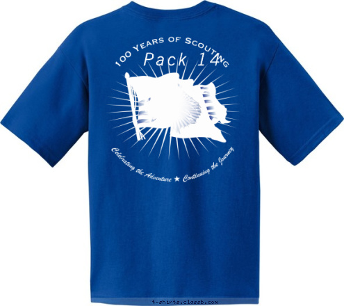 Pack 14 T-shirt Design 