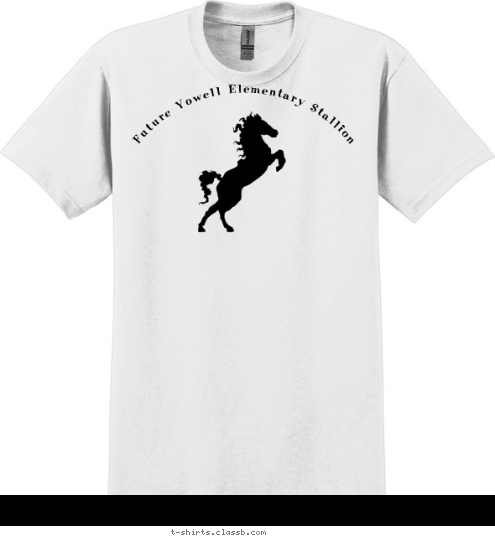 Future Future Yowell Elementary Stallion T-shirt Design 