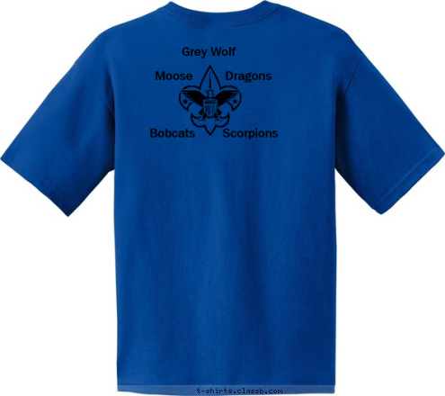 Celebrating The Adventure


 Continuing The Journey Grey Wolf Scorpions Moose Bobcats Dragons Honey Brook, PA Boy Scouts Of America Troop 56 T-shirt Design 