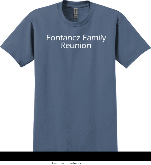 Fontanez Family Reunion T-shirt Design 