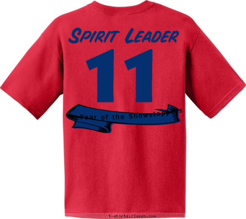 Year of the Showstoppers Roosevelt High Year of the Showstoppers 11 Spirit Leader Choir Officer
2010-2011 School School Richland High T-shirt Design 