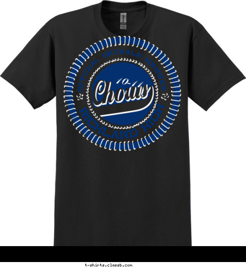 FLAT Without choir life would  10-11 RICHLAND HIGH OFFICIAL CHORALE MEMBER T-shirt Design 