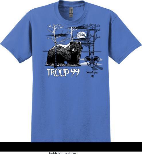 Weddington
NC TROOP 99 T-shirt Design 