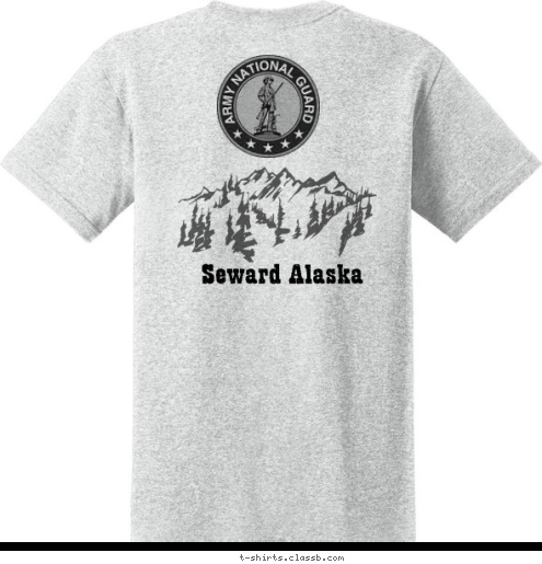 Seward Alaska LEADERS CONFERENCE 2010 SENIOR T-shirt Design 