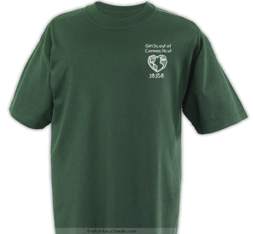 Girl Scout of
Connecticut 38358 T-shirt Design 