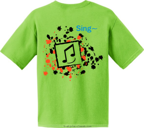 DONIPHAN MIDDLE SCHOOL CHOIR 2010-2011 UST SING UST SING 2010-2011 Doniphan Middle School Choir Sing~ T-shirt Design 