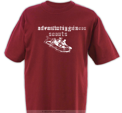 adventuring in scouts adventuring in scouts T-shirt Design 