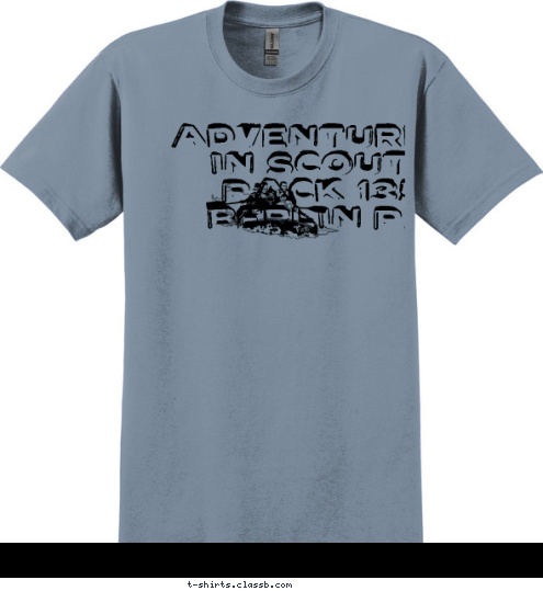 adventuring in scouts adventuring in scouts pack 135 Berlin Pa T-shirt Design 