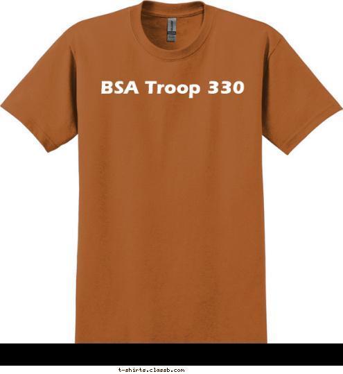 BSA Troop 330 T-shirt Design 