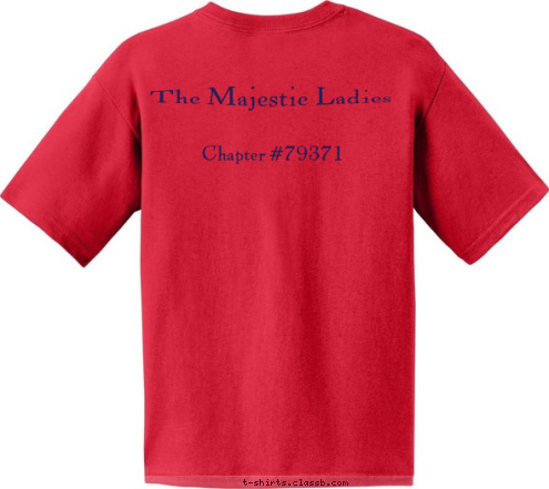  Chapter #79371 The Majestic Ladies T-shirt Design 