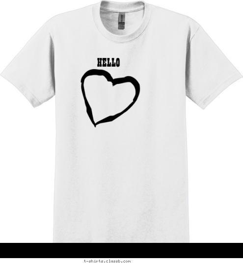 HELLO T-shirt Design 