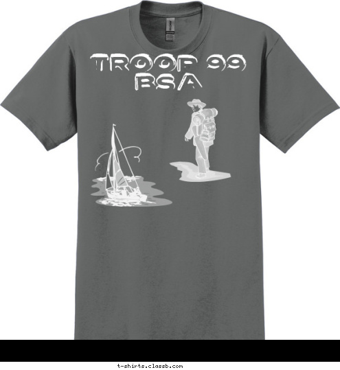 WEDDINGTON
    NC Troop 99 BSA T-shirt Design 