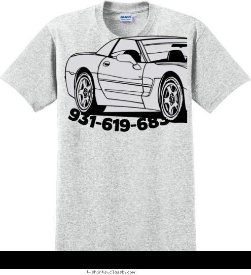 Your text here! 931-619-6836 ERIC'S DETAIL T-shirt Design 