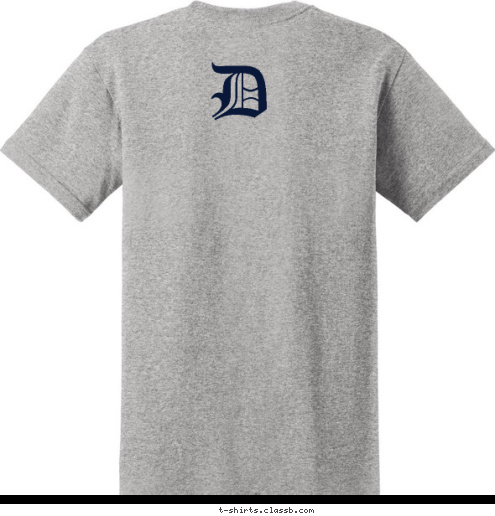 D Lions Detroit T-shirt Design 