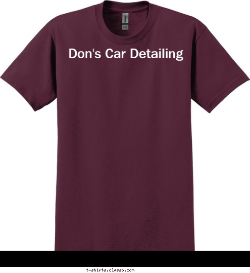 Don's Car Detailing 322 Union, New Jersey  Troop T-shirt Design 