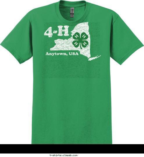 Anytown, USA 4-H T-shirt Design 