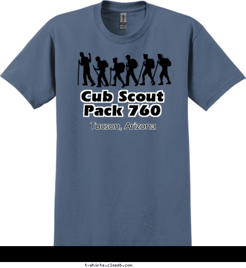 Cub Scout
Pack 760 Tucson, Arizona Cub Scout
Pack 760
 T-shirt Design 