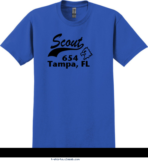 654 Tampa, FL Tampa, FL 654 Tampa, FL T-shirt Design 