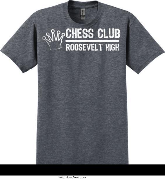 King of the Chess Clubs T-shirt Design