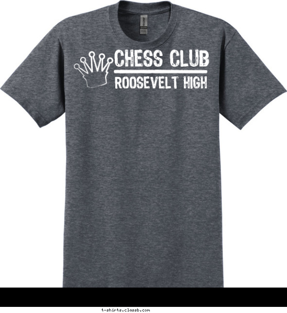 King of the Chess Clubs T-shirt Design