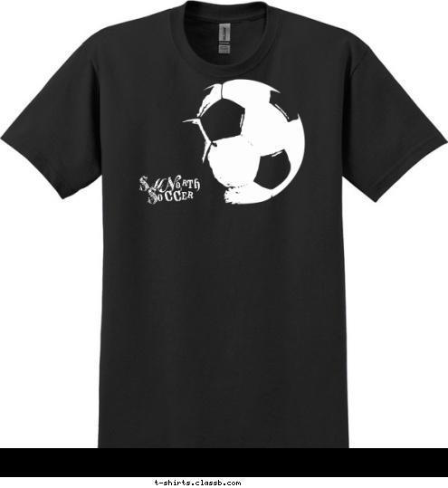 Soccer SM North T-shirt Design SM North Boys Soccer 2010