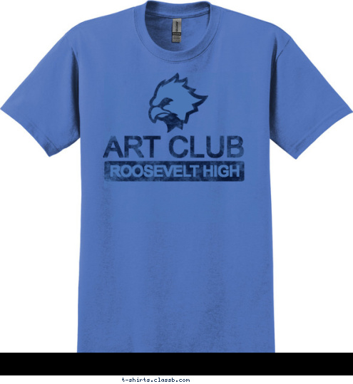 ROOSEVELT HIGH ART CLUB T-shirt Design sp1701