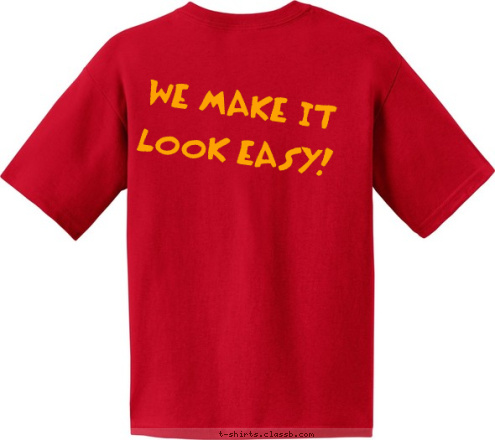 WE MAKE IT LOOK EASY! WILLIAMSBURG, VA 300 TROOP T-shirt Design 