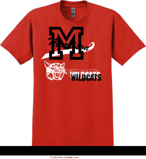 Morrison WILDCATS
 WILDCATS
 WILDCATS
 M T-shirt Design 