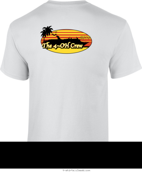 2010 Cruise to Mexico 2010 The 4~OH Crew The 4~OH Crew Cruise to Mexico 2010 T-shirt Design 