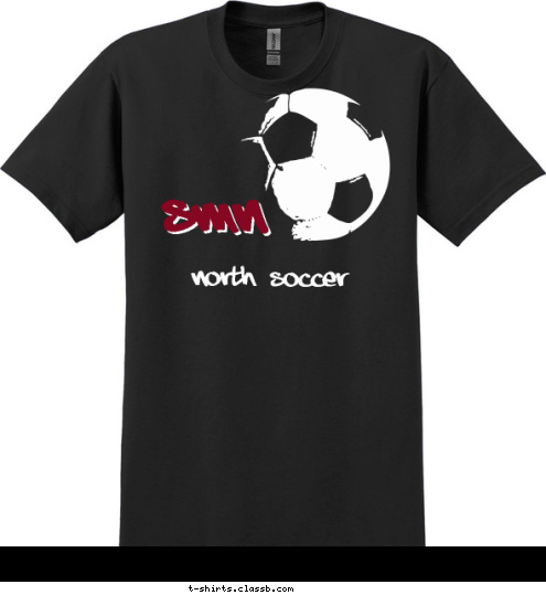 smn Soccer north T-shirt Design 