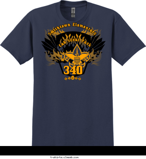 New Text New Text Braddock Heights, MD Cub Scout Pack Cub Scout Pack Pack of the Year 2010 8 7 Cub Scout Pack 340 Smithtown Elementary T-shirt Design 