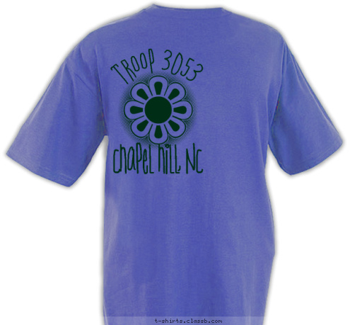 Girl Scouts 
Rock Troop 3053   Chapel Hill, NC  Girl Scouts 
Rock T-shirt Design 