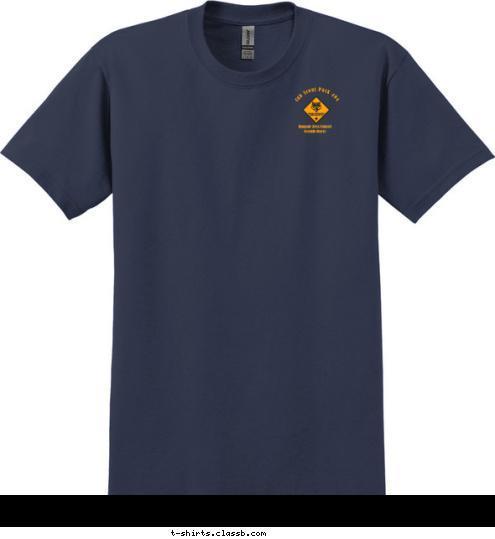 Foothills District Quapaw Area Council Cub Scout Pack 494 Run with the Pack
 T-shirt Design 