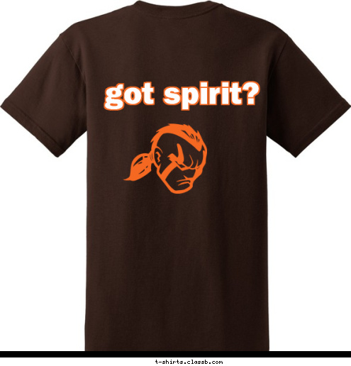 got spirit?  The Pride Tribe T-shirt Design 