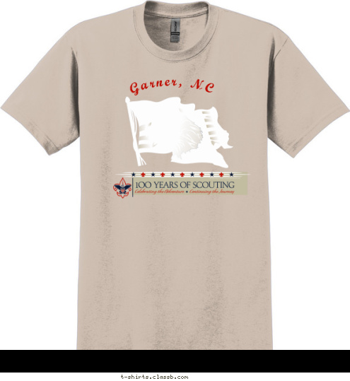 CUB SCOUT PACK 391 Garner, NC T-shirt Design 