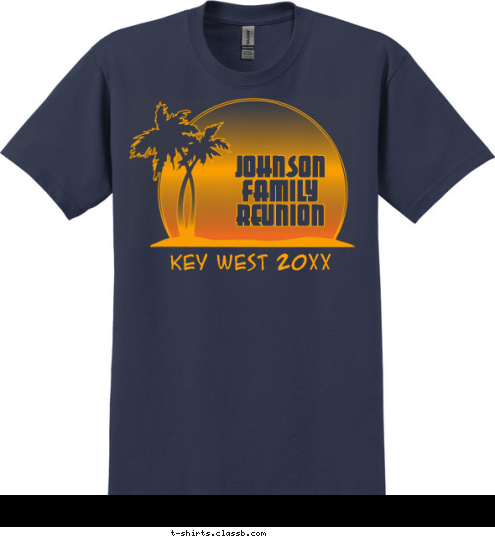Key West 2008 JOHNSON
FAMILY
REUNION Key West 2012 T-shirt Design SP2219