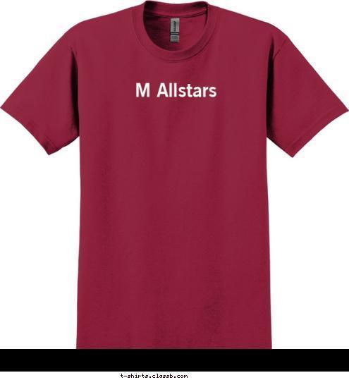 M Allstars T-shirt Design 