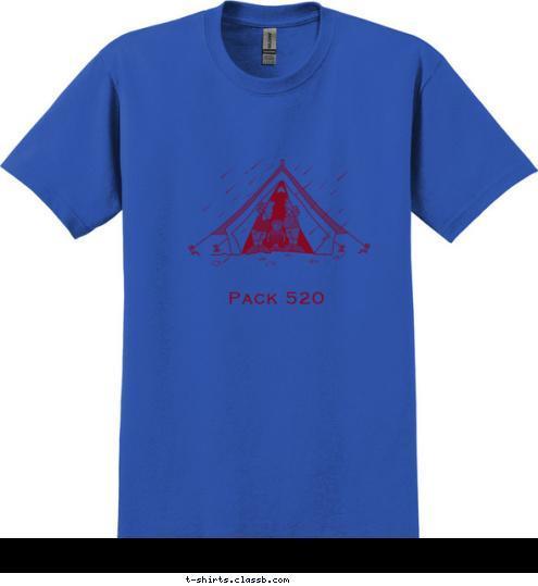 Pack 520 T-shirt Design 