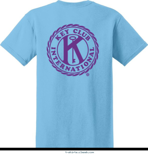 Miramar High School Key Club T-shirt Design Key Club Tshirt design #1