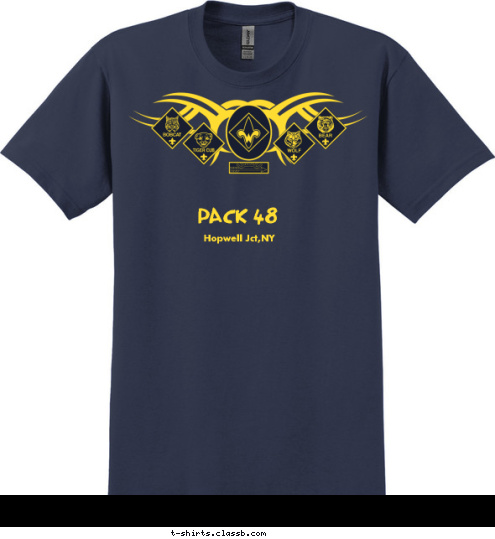 DO YOUR BEST Cubscout Motto Do Your Best PACK 48 Hopwell Jct,NY T-shirt ...