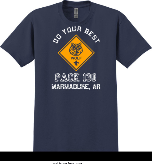 MARMADUKE, AR PACK 130 DO YOUR BEST T-shirt Design