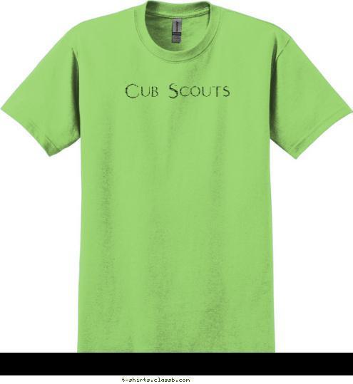 Cub Scouts T-shirt Design 