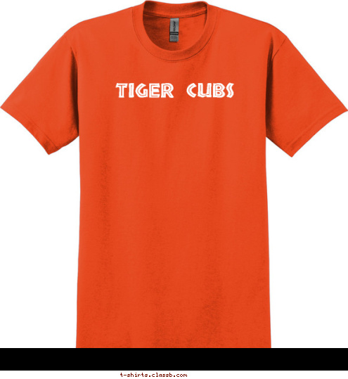 Tiger Cubs T-shirt Design 