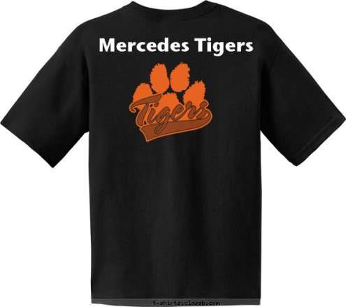 Go ALEX  Mercedes Tigers Go ALEX  T-shirt Design 