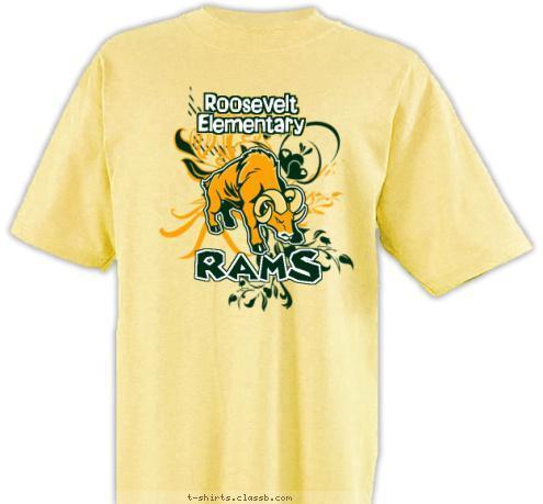 RAMS Roosevelt
Elementary T-shirt Design SP2931